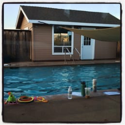 The pool The pool