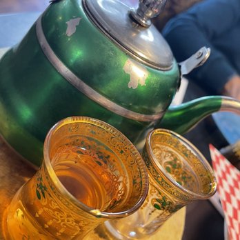 Kinzi - Tea with mint? Or was it Turkish black tea and mint- not sure! - Mediterranean Near Me - Mission, Kansas Kinzi - Tea with mint? Or was it Turkish black tea and mint- not sure! - Mediterranean Near Me - Mission, Kansas