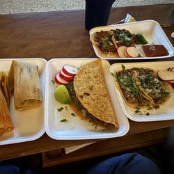 Maestro Taquero - This was my second visit.  Everything was delicious, the quesadilla was my favorite, but everything was delicious!!