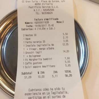 La Tagliatella - Pizza Near Me - Xirivella, V La Tagliatella - Pizza Near Me - Xirivella, V