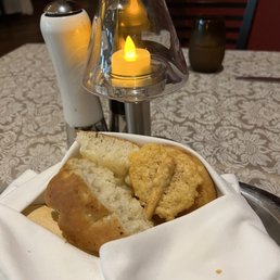 Homemade assorted breads