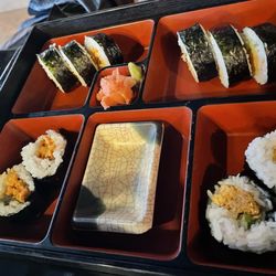 Shu's Sushi Bar & Grill - Lunch 2 rolls $15 with soup and salad