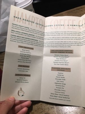 Menu photo 4 Hampton Coffee Company Southampton, NY Menu photo 4 Hampton Coffee Company Southampton, NY