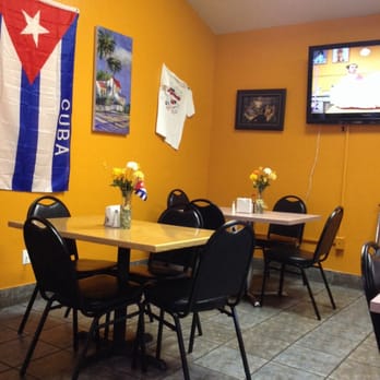 San Luis Cuban Cafe - Dining room is small and nothing fancy. But very clean. - Cuban Near Me - Fort Myers, Florida San Luis Cuban Cafe - Dining room is small and nothing fancy. But very clean. - Cuban Near Me - Fort Myers, Florida