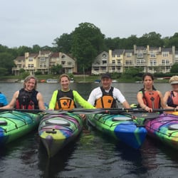Canoe Kayak and Paddle - Our fun L1 class at Lake Audubon in Reston