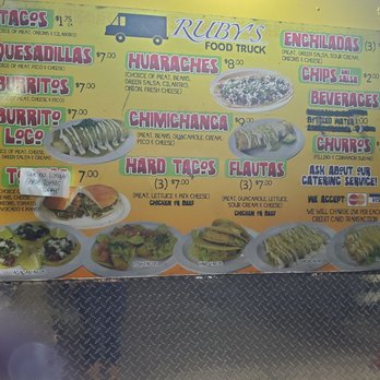 Ruby's Food Truck - Updated to show they dont offer tortas anymore. - Food Trucks Near Me - Peoria, Arizona Ruby's Food Truck - Updated to show they dont offer tortas anymore. - Food Trucks Near Me - Peoria, Arizona