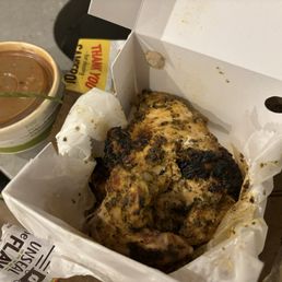 Two Piece Grilled chicken, beans, corn tortilla, horchata Two Piece Grilled chicken, beans, corn tortilla, horchata