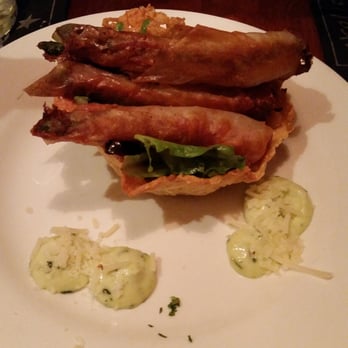 Apollo Grill - Filo wrapped asparagus with mozz pesto mayo - American Near Me - Bethlehem, Pennsylvania