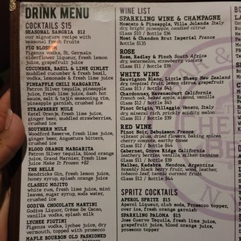 The Chelsea Bell - Drink menu - Bars Near Me - New York, New York The Chelsea Bell - Drink menu - Bars Near Me - New York, New York