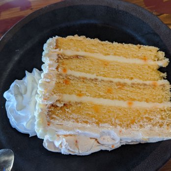River Grille - Florida sunshine cake - Seafood Near Me - Ormond Beach, Florida River Grille - Florida sunshine cake - Seafood Near Me - Ormond Beach, Florida