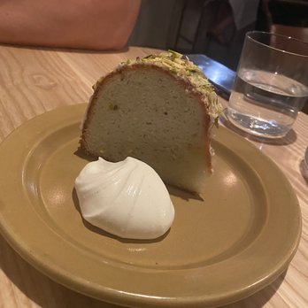 Claud - Pistachio Bundt cake - Wine Bars Near Me - New York, New York