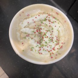 This nondairy Sugar Cookie Almond Milk Latte with whip cream added (Hot) is so delicious!!!!!!!!! This nondairy Sugar Cookie Almond Milk Latte with whip cream added (Hot) is so delicious!!!!!!!!!