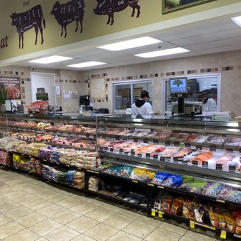 Brookhaven Market - customers in the meat section of the store - Grocery Near Me - Darien, Illinois