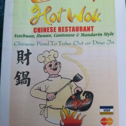 Front of the menu