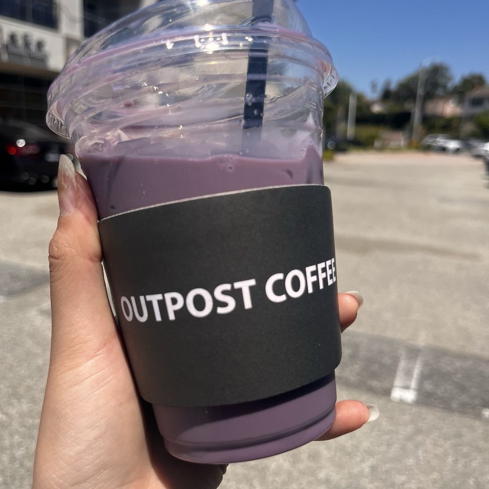Outpost Coffee - ube latte - Coffee & Tea Near Me - Diamond Bar, California Outpost Coffee - ube latte - Coffee & Tea Near Me - Diamond Bar, California