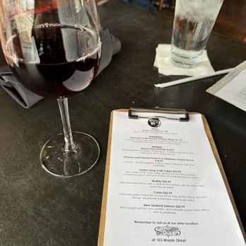 The Alley on Main - Glass of Lola Pinot Noir - Steakhouses Near Me - Murfreesboro, Tennessee The Alley on Main - Glass of Lola Pinot Noir - Steakhouses Near Me - Murfreesboro, Tennessee