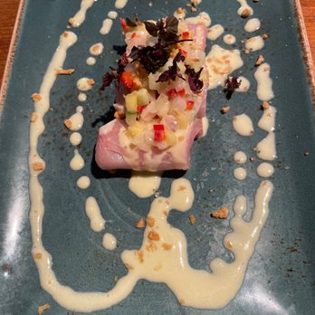 Herringbone Waikiki - Yellowtail crudo - Seafood Near Me - Honolulu, Hawaii