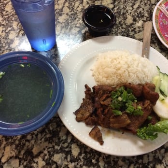 Pho Mai - Grilled pork chop rice plate - Vietnamese Near Me - San Jose, California Pho Mai - Grilled pork chop rice plate - Vietnamese Near Me - San Jose, California