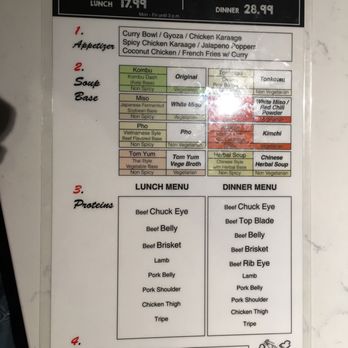 Boiling World - Menu - Hot Pot Near Me - Ontario, California