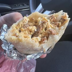 El Buen Taco - Al pastor breakfast burrito
