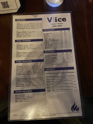 Menu photo 2 Vice Buffalo, NY