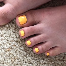 Horrible nail painting. Horrible nail painting.