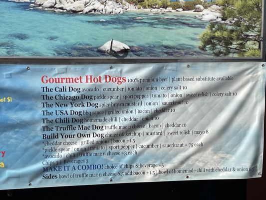 Menu photo 1 The Dog House Kings Beach, CA