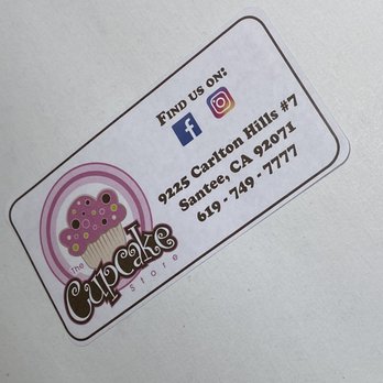 The Cupcake Store - Contact info - Desserts Near Me - Santee, California The Cupcake Store - Contact info - Desserts Near Me - Santee, California