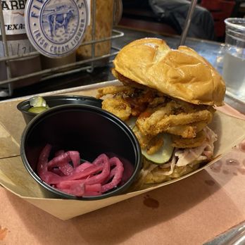 Post Oak Barbecue - Pulled Pork Sandwich - Smokehouse Near Me - Denver, Colorado Post Oak Barbecue - Pulled Pork Sandwich - Smokehouse Near Me - Denver, Colorado