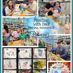 Picasso's Creative Workshop - Tons of gift ideas #FathersDay #makingmemories #paintwithDad