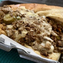 6" Half Build Your Own - Cheesesteak with double meat