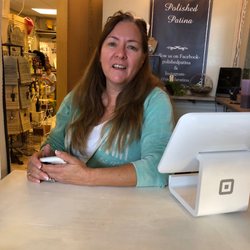 Polished Patina Boutique - Mari the owner