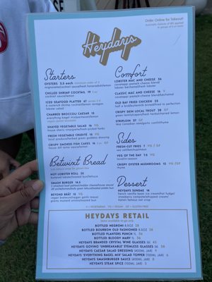 Menu photo 4 Heydays South Bruce Peninsula, ON