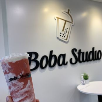 Boba Studio - Strawberry Slushy with Yogurt Cream Foam - Coffee & Tea Near Me - Walnut Creek, California Boba Studio - Strawberry Slushy with Yogurt Cream Foam - Coffee & Tea Near Me - Walnut Creek, California