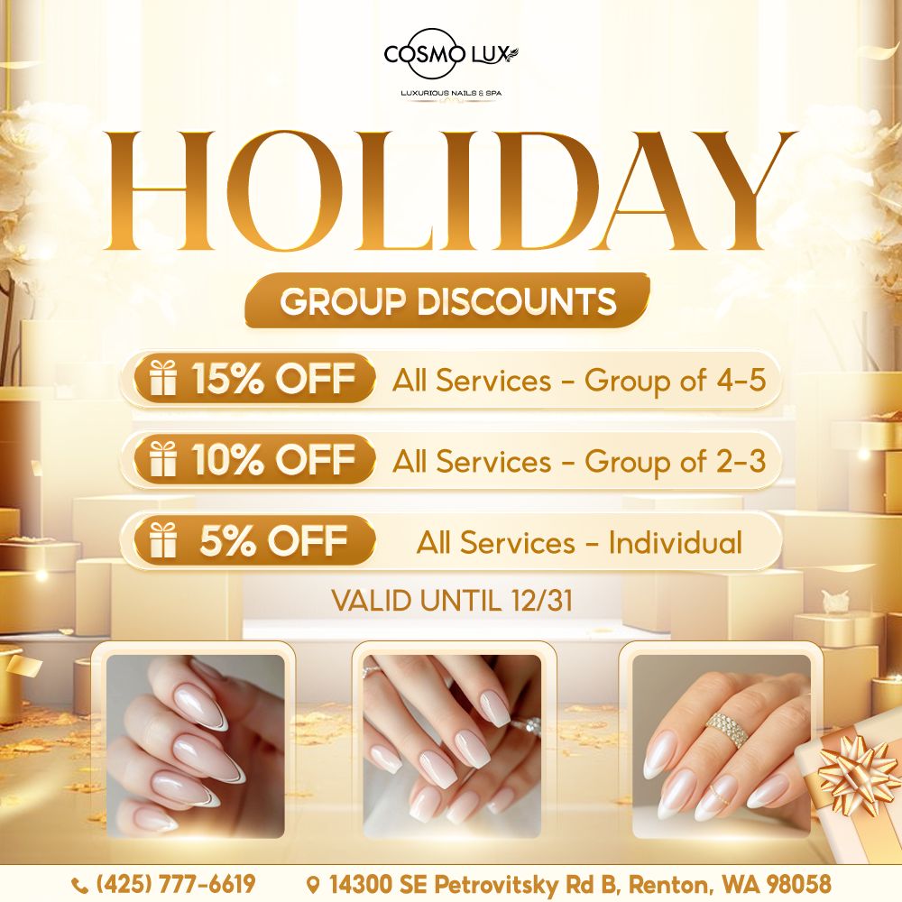 Cosmo Lux Nails and spa Logo