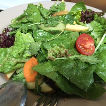 Iyasare - ICHIBA SALAD mizuna / little gem / cherry tomato / radish / pear / tamari yuzu vinaigrette - Japanese Near Me - Berkeley, California Iyasare - ICHIBA SALAD mizuna / little gem / cherry tomato / radish / pear / tamari yuzu vinaigrette - Japanese Near Me - Berkeley, California