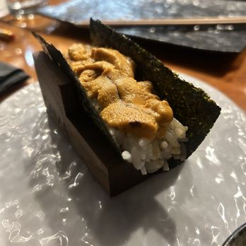 Sama Handroll - Uni Hand Roll - Japanese Near Me - Los Angeles, California Sama Handroll - Uni Hand Roll - Japanese Near Me - Los Angeles, California