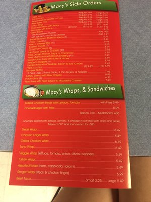 Menu photo 2 Macy's Place Buffalo, NY