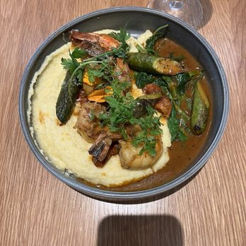ARLO - Shrimp and Creamy Grits - New American Near Me - San Diego, California ARLO - Shrimp and Creamy Grits - New American Near Me - San Diego, California