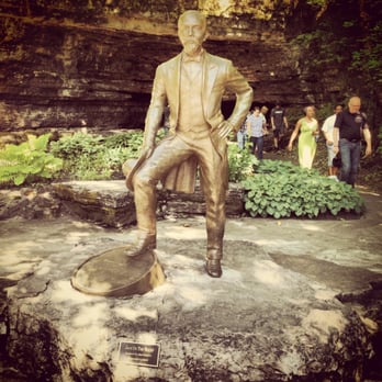 The Jack Daniel Distillery - Jack on the rocks. Har har. - Distilleries Near Me - Lynchburg, Tennessee