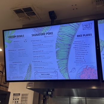 Poke Hana - Menu - Hawaiian Near Me - Orlando, Florida