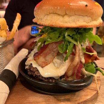 Burgermeister - Brickell - Truffle combo burger - Burgers Near Me - Miami, Florida