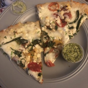 Sliver Pizzeria - Partial Baked Pizza of the Day - after taking it home to bake it, was delicious - Pizza Near Me - Berkeley, California