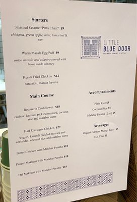Menu photo 7 Little Blue Door Los Altos, CA Menu photo 7 Little Blue Door Los Altos, CA