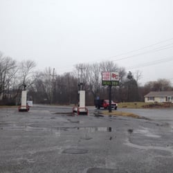 BPC Inc. Fuel Station - Station on a rainy day in January