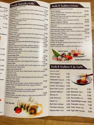 Menu photo 3 Hanaki Sushi Chesapeake, VA Menu photo 3 Hanaki Sushi Chesapeake, VA
