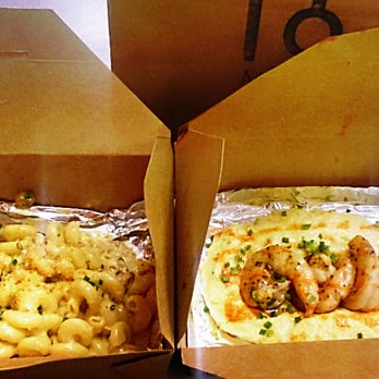 The Marq - Sprawns and polenta and pork belly mac and cheese! - New American Near Me - Chicago, Illinois The Marq - Sprawns and polenta and pork belly mac and cheese! - New American Near Me - Chicago, Illinois