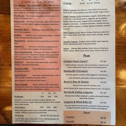 Burano’s - Menu 12/30/22