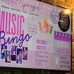 Bizarre Bar Downtown - Bingo board