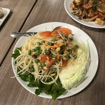 Pa Ord Noodle - papaya salad - Thai Near Me - Los Angeles, California